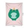 Decorative panel with photo printing "Satisfied frog", vertical, size 150x200 cm