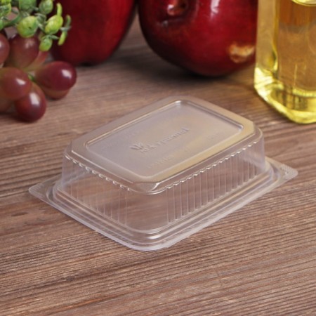 Container Plastic disposable "Yuzhuralpak", 111 × 85 × 30 mm, KR-12, 125 ml, transparent-1