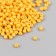 Glass beads 6/0 "yellow" bright 450 gr