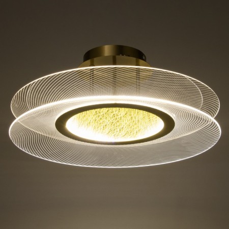 Synthia chandelier LED 48W 3000-6000K gold 50x50x20cm-3