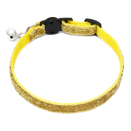 Koshachi collar, 19-32 x 1 cm, golden-1