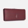 Women's wallet on magnets, burgundy color