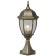 Fabur lamp, 95W E27, black color, gold, IP44