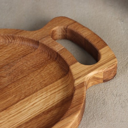 ADELICA END with ADELICA handles, 25.5 × 17.5 × 2 cm, oak-3