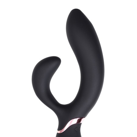 Waname D-Splash Avalanche vibrator, 20.5 cm, silicone, black color-10