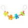 Stretching to a stroller/crib "Bear and Friends", 4 toys, color mix, crush me