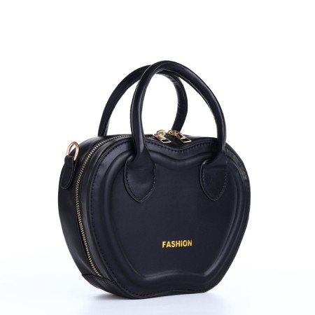 Bag Women's Cross-Bodi with a zipper, black color-5