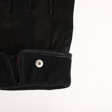 Gloves male, dimensionless, with insulation, black color-3