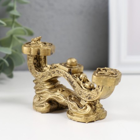 NECKE Polystone for bronze "Jui's rod" 10x3.4x5.2 cm-1