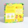 Cards on the ring for learning the English language "form and color", 20 cards, ring, 3+