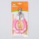 The side of the side "Harmony" is round, a hole of 8 mm, pink