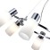 Suspended EVOLUCE lamp. Sle1139-103-06. Gessi. 6x60 watts, E14, 72x72x19 cm, chromium color