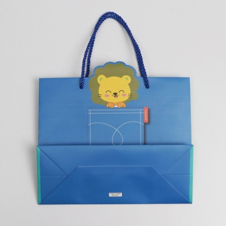 Gift package, packaging, “lion in a pocket”, 30 x 11 x 24 cm-3