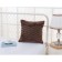 Pillowcase Sofi de Marko "Klimentina", size 45x45 cm, chocolate color