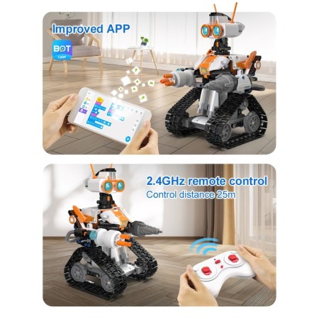 Radio -controlled designer "Robot", 462 parts-2