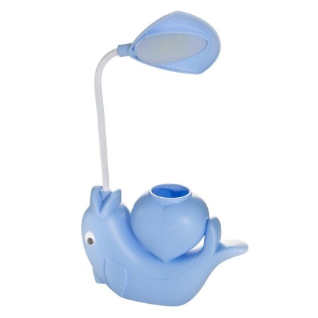 Dolphin table lamp LED 3W USB AKB Blue 14.5x5x28 cm Risalux-14