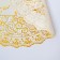 Towa Grace napkin, openwork, oval, 30x45 cm, color gold