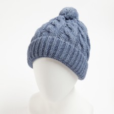 Women's hat, jeans color, size 56-58