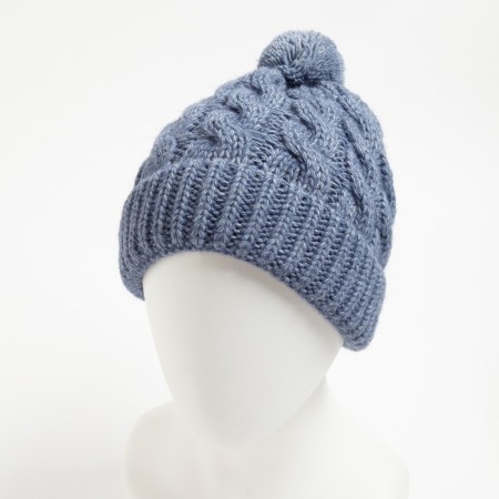 Women's hat, jeans color, size 56-58