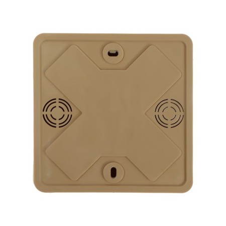 Dressing box for the cable channel Ural Pak, 100x100x50, IP 40, light wood, kr-5131101-2