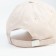 Baseball cap with inscriptions minku is beige color, size 54-56
