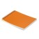 Notepad A6, 80 sheets in the cage on the crest "Orange. Neon", plastic cover, OFSET block