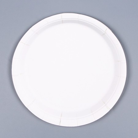 Paper plate "Birthday", in the set of 6 pcs., Purple color-2