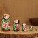 Matryoshka 5 puppet "Karina" acrylic, 10-11 cm, manual painting