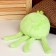 Soft toy "Medusa", 17 cm, green color