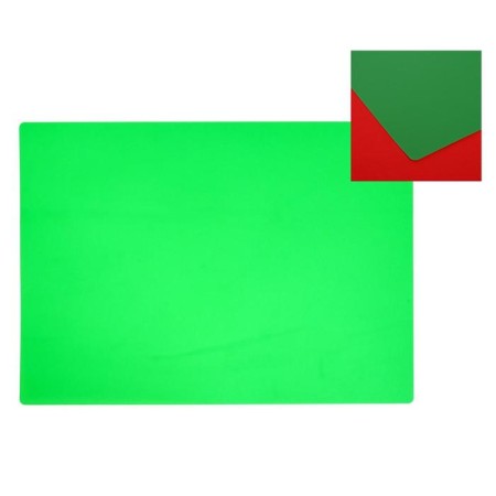 Laying on the table plastic A3, 460 x 330 mm, 500 μm, transparent, light green color (suitable for the office)