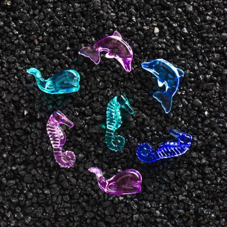 Decor for the Aquarium "Fish", 60 g, mix-5