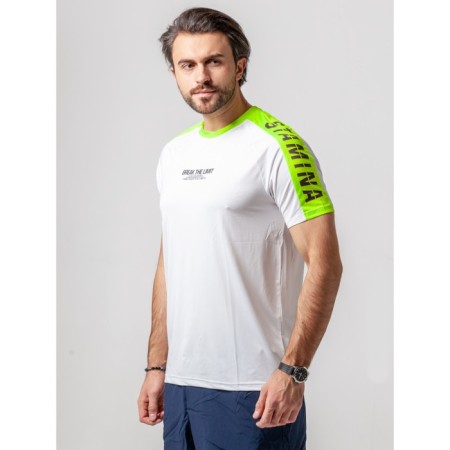 Sports T -shirt Male Isee, size 48, white color-10