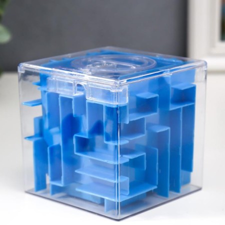 Piggy bank Plastic Labyrinth 9*9*9 cm-1