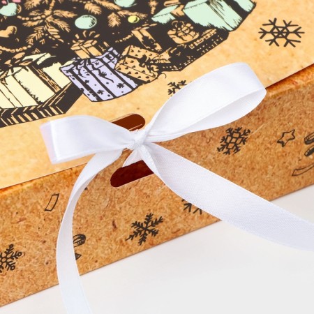 New Year. Gift New Year's Folding Gift, packaging, “House in the Big”, 20 × 18 × 5 cm.-2
