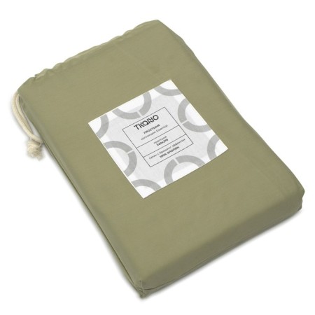 Essential sheet, size 240x270 cm, sage color-3