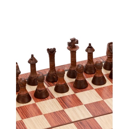 Chess 25 x 22 cm, King H-4.8 cm, Pig H-2.7 cm-3
