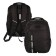 Youth backpack 42 x 31 x 22 cm, Grizzly, ergonomic back, laptop department, black