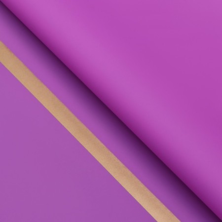 Flower film "Bronze Strip", lavender, 58 cm x 10 m (+ - 1 cm)-3