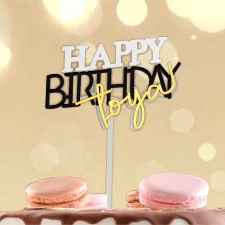 Topper "Happy Birthday to you"-1