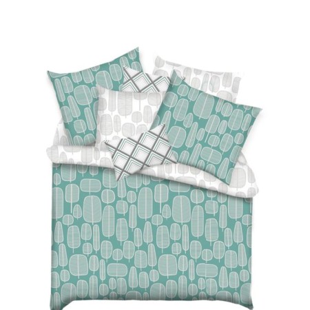 Bed linen euro Valla, size 200x215 cm, 200x220 cm, 70x70 cm - 2 pcs