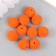 Beads for creativity velvet spraying "orange peel" set 10 pcs d = 1.4 cm