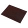 Coating carpet carpet "grass", 45 × 60 cm, color dark chocolate