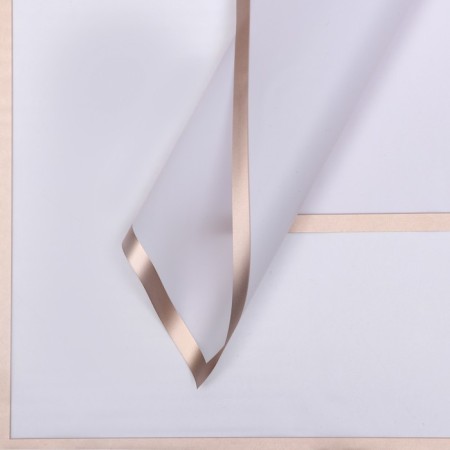 Flowers Flowers "Bronze Strip", lavender, 56 x 56 cm