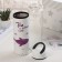 A glass bottle with a handle in a cap “Kit”, 500 ml, h = 23.5 cm, Mix drawing