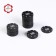 Poker chips, set of 50 pieces, with denomination No. 50, plain, chip 4 g, black