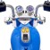 Electric car "Chopper", blue color