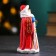 New Year's figure "Santa Claus in Red fur coat" 8x6x12cm