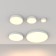 Technical C032CL-36W3K-RD-W, LED, 36W, 30x30x6 cm, 2610lm, 2610lm, white color