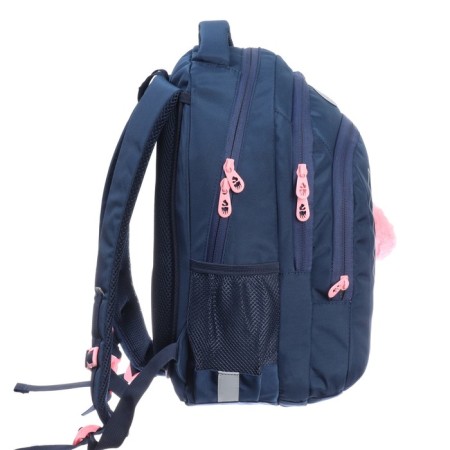 School backpack, 40 x 27 x 20 cm, Grizzly, ergonomic back, laptop department, blue-3