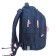 School backpack, 40 x 27 x 20 cm, Grizzly, ergonomic back, laptop department, blue